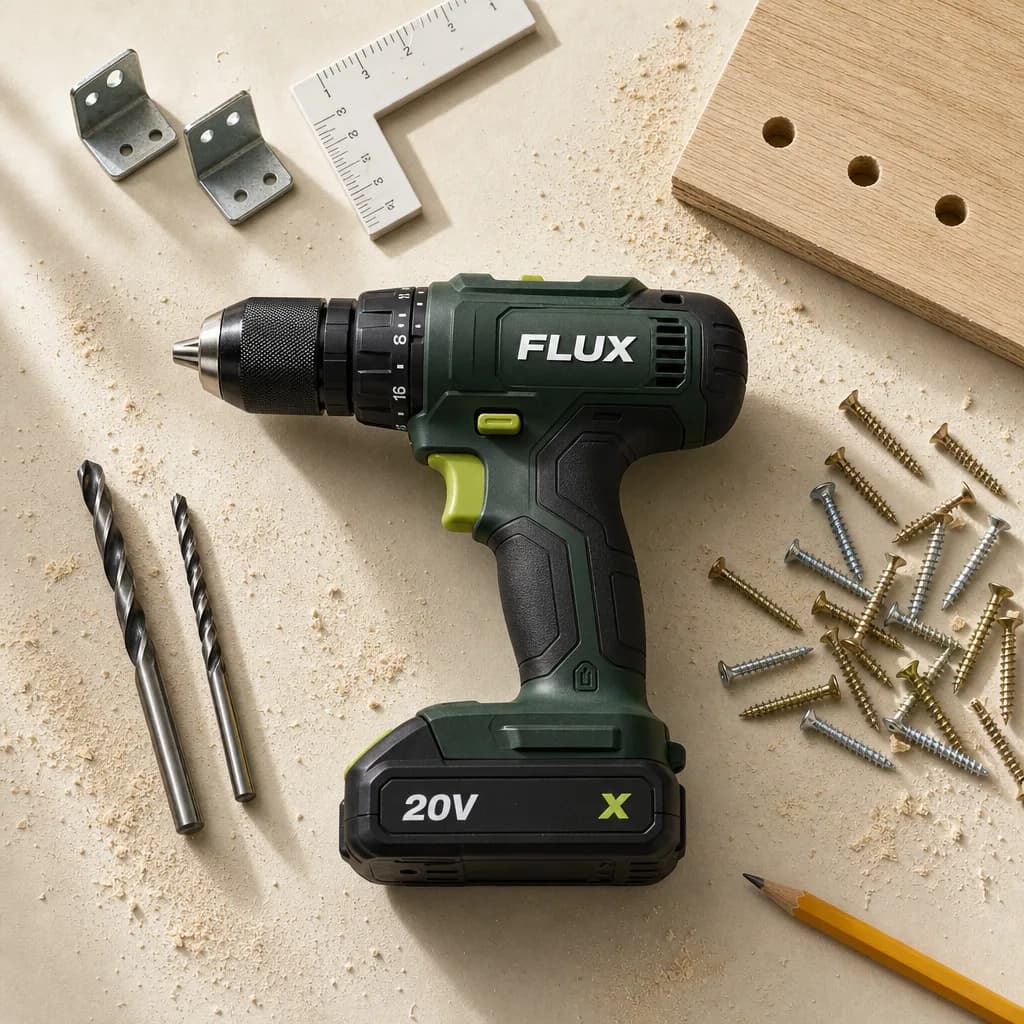 Flux cordless drill product photo